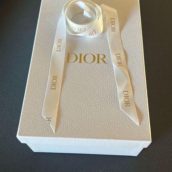 DIOR Shoes - DIOR White Shoebox W/ Ribbon